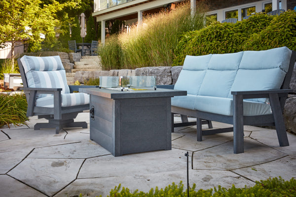 CR Plastics - 48" Rectangular Fire Table