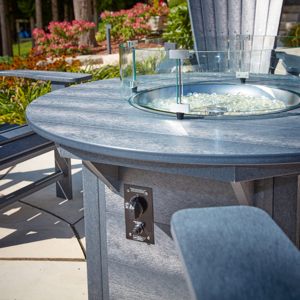 CR Plastics - 46" Round Fire Table