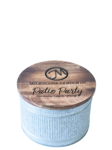 Patio Party Outdoor Candle