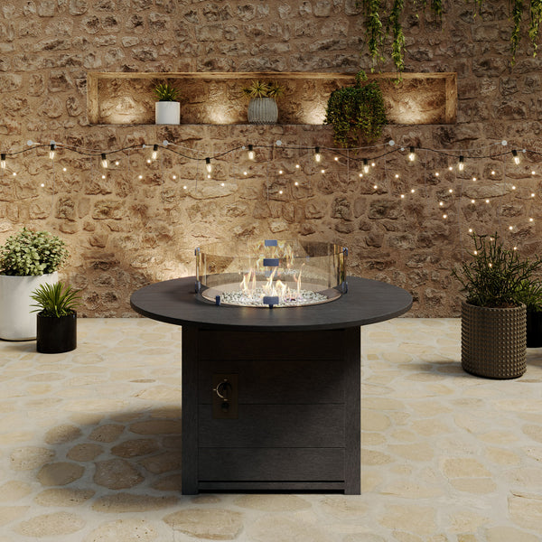 CR Plastics - 46" Round Fire Table