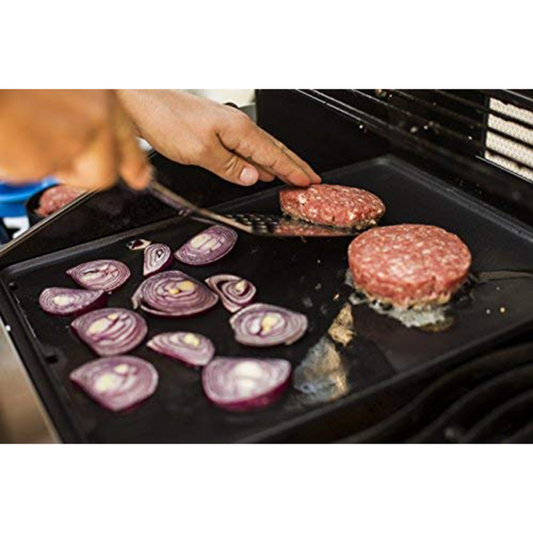 2-Sided Porcelain Enamel Cast Iron Griddle