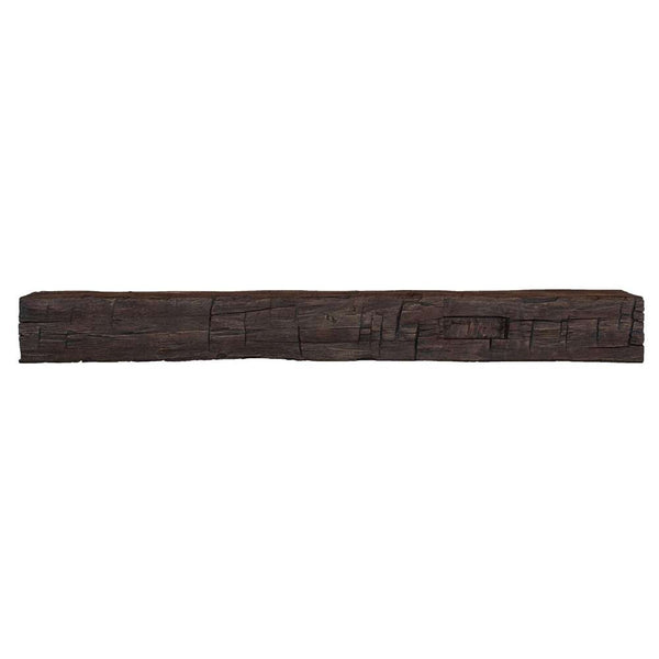 Hewn Mortise Beam, Non-Combustible Mantle