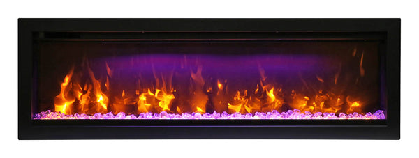 Impressionist Linear Electric Fireplace
