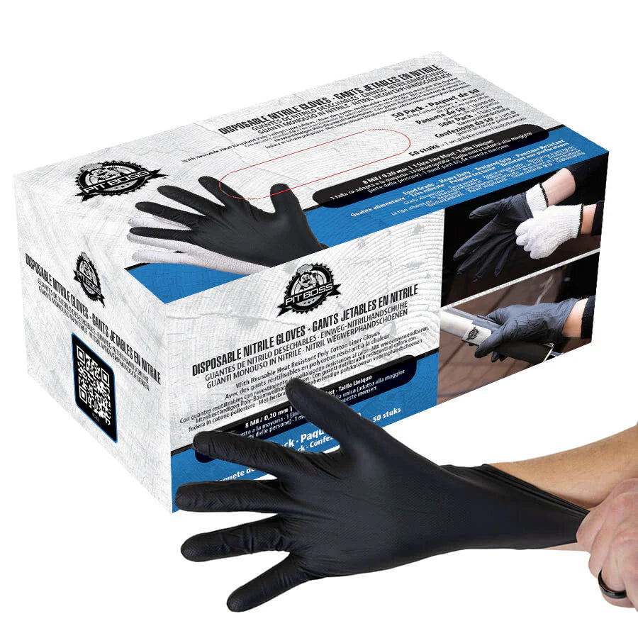 Pit Boss Disposable Nitrile Gloves - 50 Ct