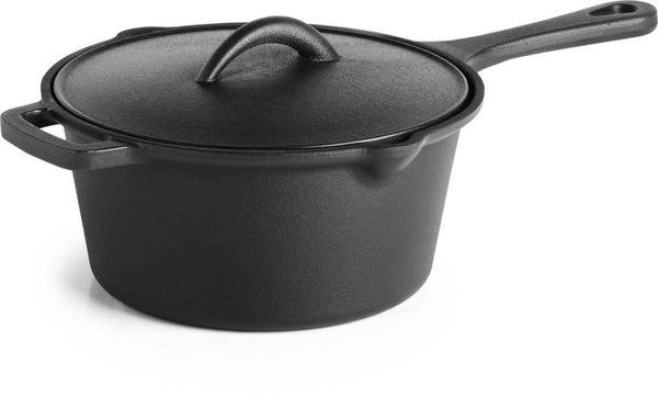 Napoleon Cast Iron Sauce Pan With Lid