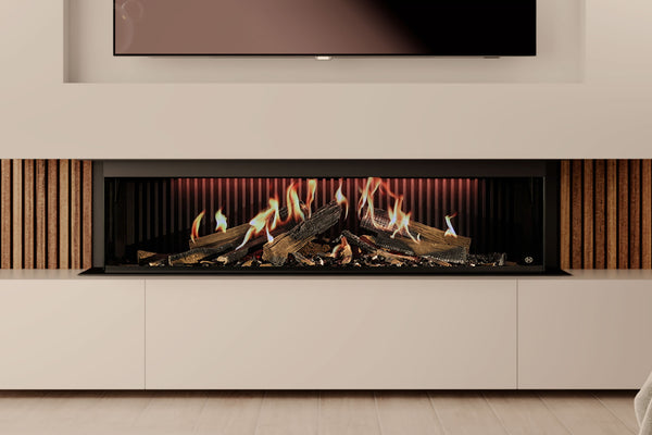 LUXUS® e60 Luxury Built-in Holographic Electric Fireplace