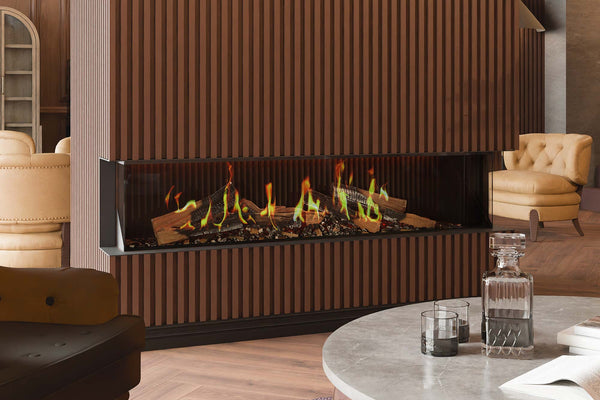 LUXUS® e70 Luxury Built-in Holographic Electric Fireplace