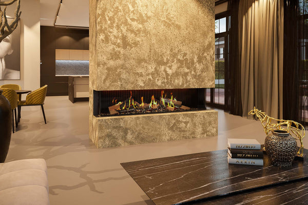 LUXUS® e70 Luxury Built-in Holographic Electric Fireplace