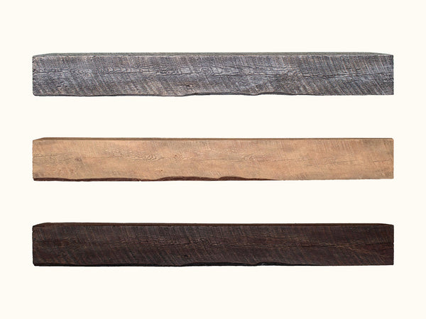 Rough Sawn Beam, Non-Combustible Mantle
