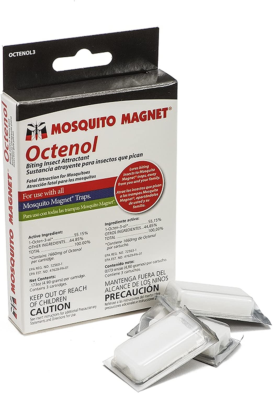 Mosquito Magnet - Octenol Attractant 3PACK