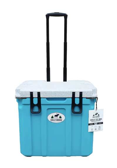 Chilly Moose 35L Chilly Ice Box Wheeled Explorer + FREE GIFT