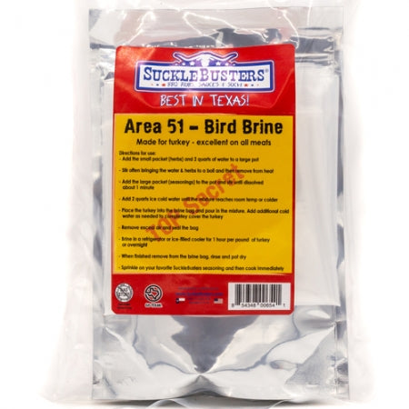 Area 51 Bird Brine Kit